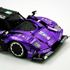 1: 8 Aston Martin Valkyrie Hypercar, Electroplated Purple Customized Version(3869 Pcs)