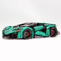 1:8 The Ultimate Ajlani Drakuma | Customized Barrel-Plated Emerald V8 Concept Hypercar (3920+ PCS)