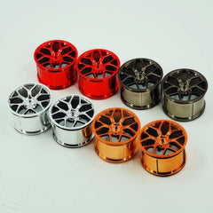 Lamborghini SCV12 Same Wheel Hub, Suitable for All 1:8 Supercars (4-pack)