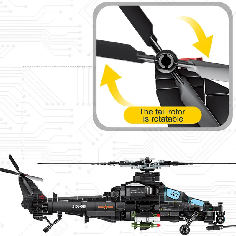 Z-10 ATACK HELICOPTER (732 PCS)