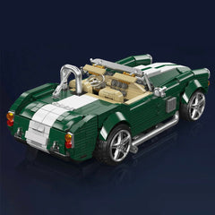 American V8 Classic Roadster |  Vintage Open-Top Sports Car | 1:14 Scale | 1198 PCS - BAV BRICK