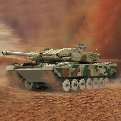 REMOTE CONTROLLED LEOPARD 2 TANK (1094 PCS) | BAV BRICK