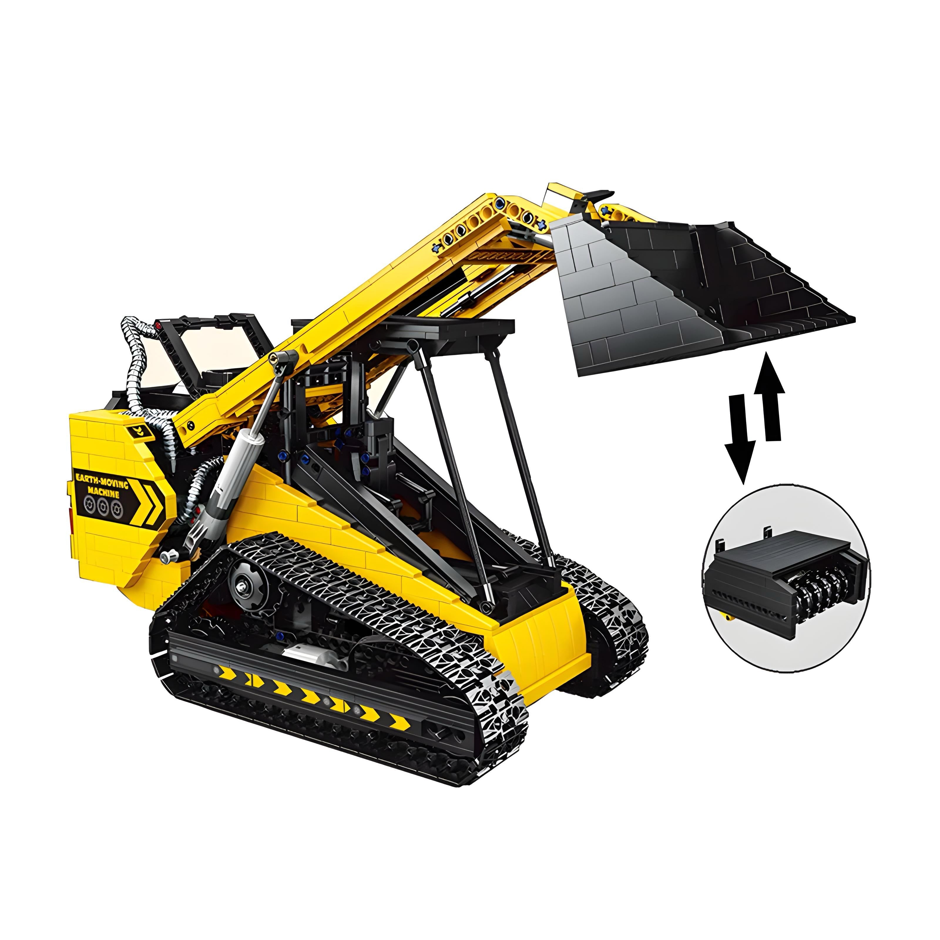 REMOTE CONTROLLED COMPACT TRACK LOADER (1800PCS)