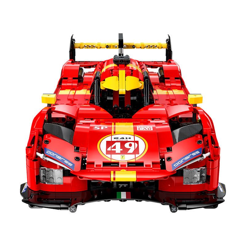 1: 10 Le Mans Flame Supercar, Racing Aerodynamic Lines (1518 Pcs)