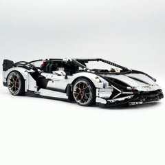 1: 8 Lamborghini Sian Matte Silver Special Edition (3696 PCS)