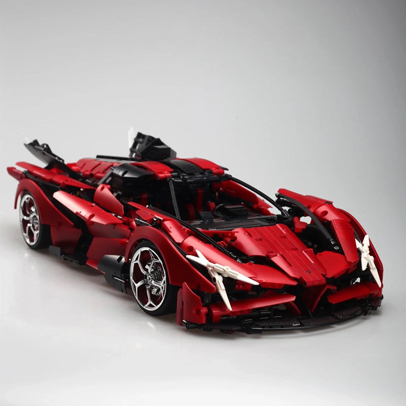 1: 8 Apollo Red Devil with Remote Control, High Detail Restoration (3669 Pcs) - BAV BRICK