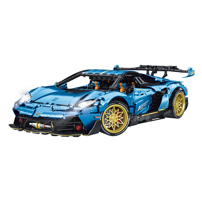 <Upgraded>Lamborghini SVJ Supercar, The Ultimate Italian Bull (3655 Pcs)