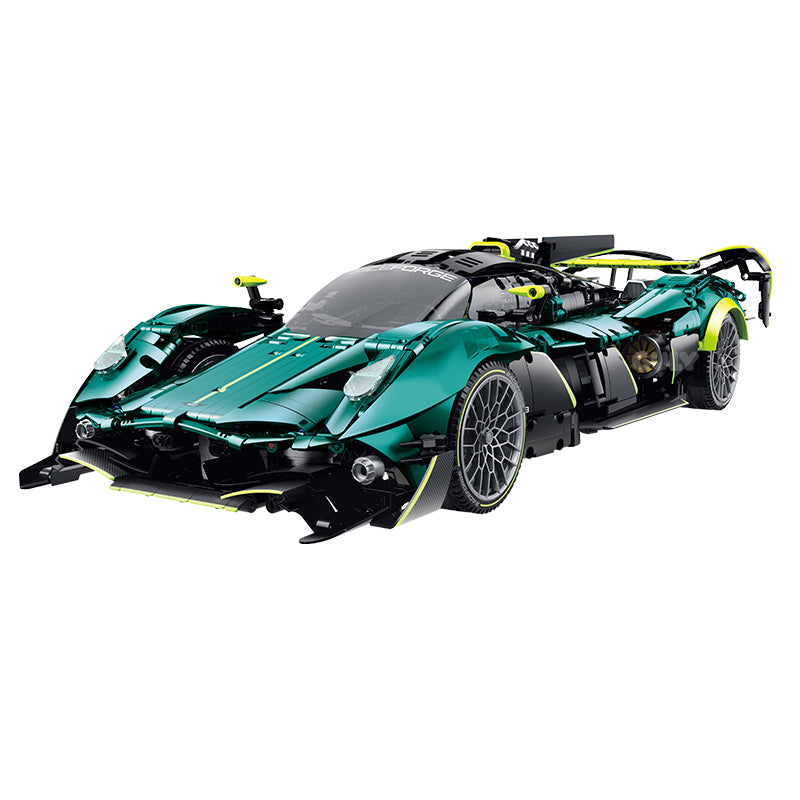 1：8 Aston Martin Valkyrie Supercar | Green Metallic Custom Edition(3,328pcs)