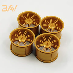 1:8 Custom Wheels, Suitable for All 1:8 Supercars (4-pack)