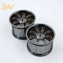 1:8 Custom Wheels MOC, Suitable for All 1:8 Supercars (4-pack)