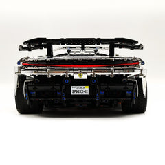 1:8 Ferrari SF90XX Silver Plating Limited Color, The Ultimate Supercar, More Than 12 Features Restored(4100 Pcs)