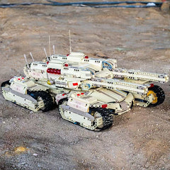 REMOTE CONTROLLED ARMY MAMMOTH 4 TRACK TANK (3294 PCS)