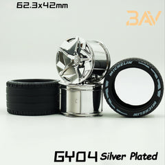 1:8 Supercar Custom Wheels (4-pack)