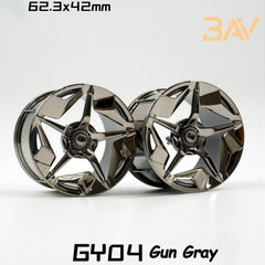 1:8 Supercar Custom Wheels (4-pack)