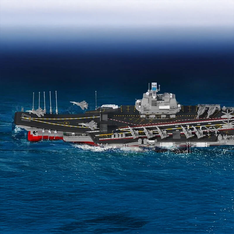 Shandong Aircraft Carrier  | Modern Naval Air Power | 2297 PCS - BAV BRICK