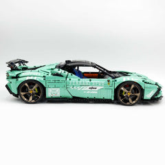 Ferrari SF90XX 1:8, finition rose, édition limitée, la supercar ultime, plus de 12 détails reproduits (4100 exemplaires)