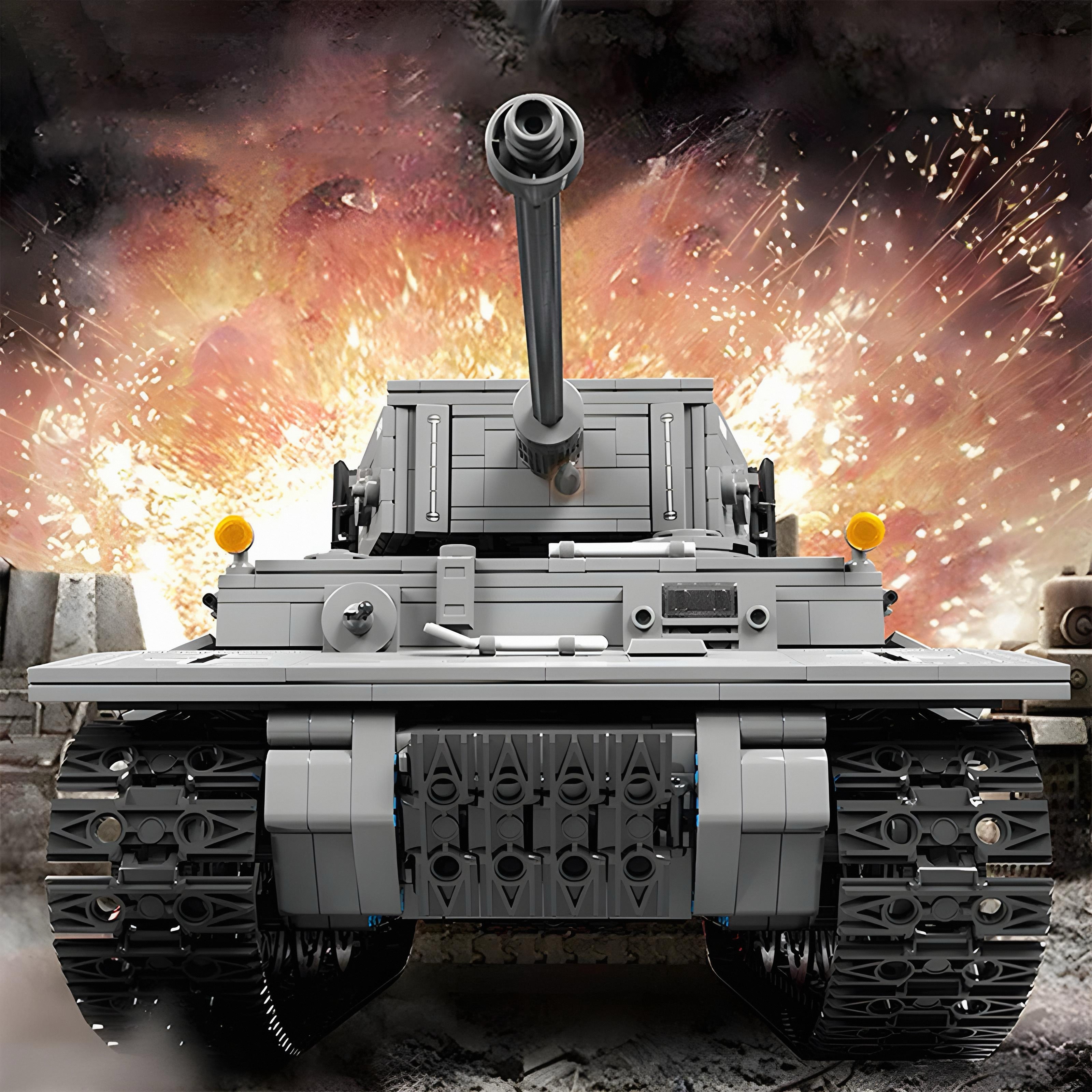 REMOTE CONTROLLED TIGER TANK (2236 PCS)