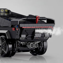 Remote Controlled Futuristic Cyber Utility Truck with Omniwheel Drift(1578pcs)