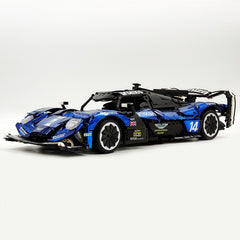 1: 8 Aston Martin Valkyrie Hypercar, Electroplated Dark Blue Customized Version(3869 Pcs)
