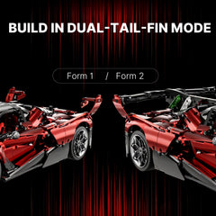 1:8 The Ultimate LaFerrari FXXK EVO | Pearl Red Painting Italian Flagship (4058PCS)