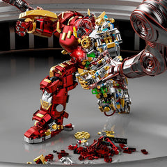 Heavy Armor Mech | Gold Edition Battle Frame | DIY Assembly Model (2700+ PCS)