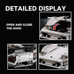 1:8 Widebody Classic Lamborghini Countach 5000 – Pearlescent White Edition (4301 PCS)