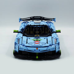 1: 8 Gulf Blue Koenigsegg JESKO, Custom Gulf Blue Limited Edition(4346 PCS)