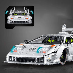 1:8 Lamborghini Countach LP5000 Building Set (3970+ PCS)