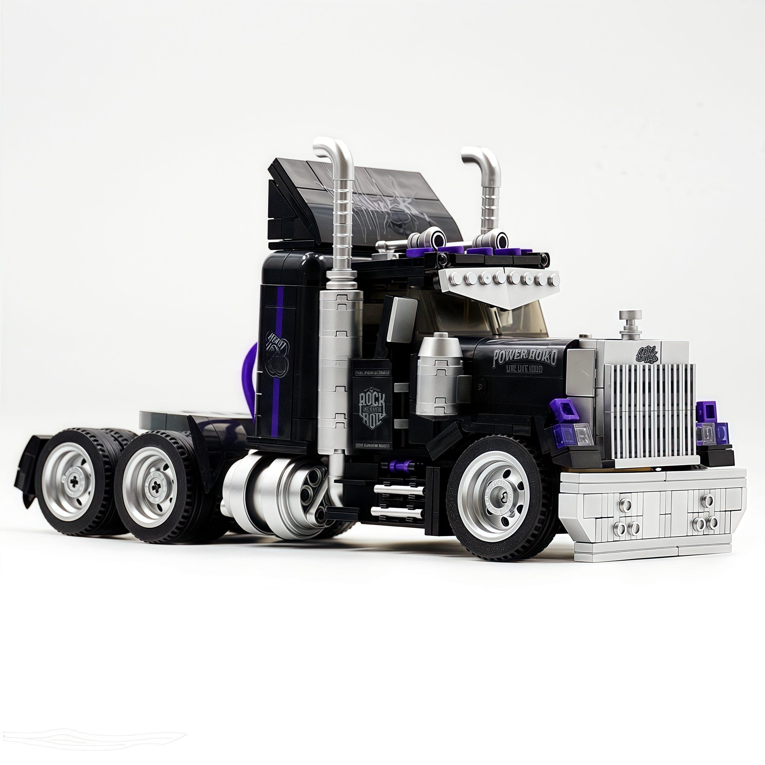 American Retro GMC Heavy Truck – Spirit of the Open Road (1500+ PCS | 69cm)