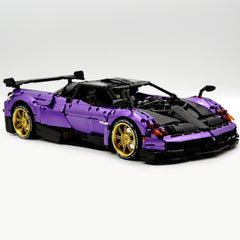 1: 8 Pagani Huayra BC Violet Paint finish Customized Ultimate Edition (4708 Pcs)