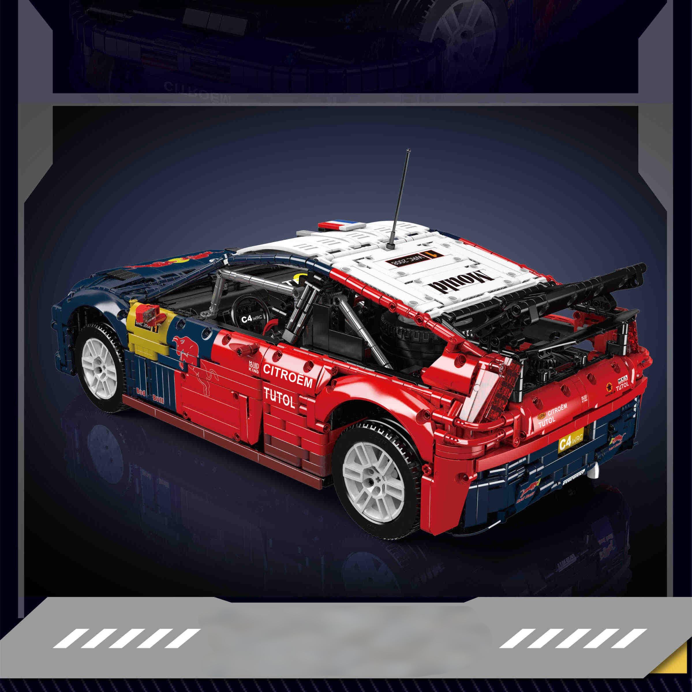 1:8 Citroën C4 WRC French Rally Car | 4606pcs