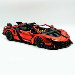 1: 8 Lamborghini One Off: Auténtica, Motorized Convertible Switch Mode | Custom Ruby-plated Edition(3392 Pcs)