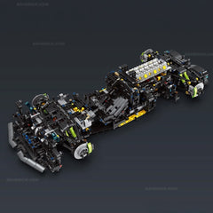 1:8 Aston Martin Valkyrie LM | Remote Controlled 24h British Hypercar | Green Custom Edition(3069pcs)