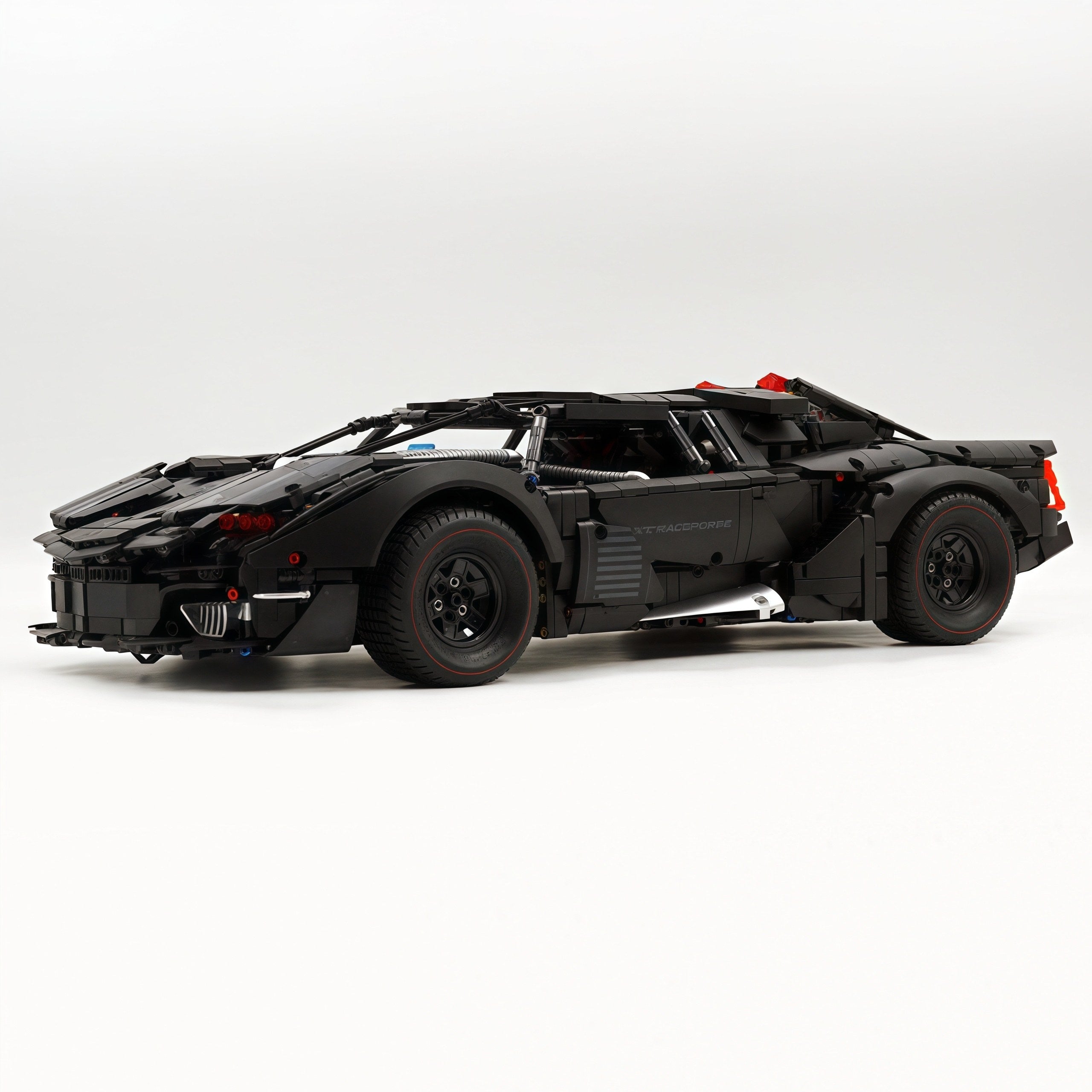 1: 8 Dark Armor Car Building Sets with Remote Control, Electric Lift Missile System, Electric Door (3927Pcs)
