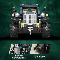 1:16 Dodge Vintage Blue Power Pickup | Classic American Muscle Truck(1199 PCS)