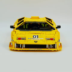 1:8 Lamborghini Countach LP5000 Building Set, Vibrant Yellow Customized Edition (3970+ PCS)