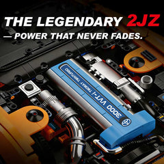 1:8 Toyota Supra A80 | Officially Licensed by Toyota | Ultimate 2JZ Collector's Edition (4508+ PCS)