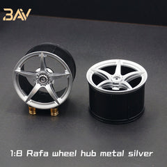 1:8 Custom Wheels, Suitable for All 1:8 Supercars (4-pack)