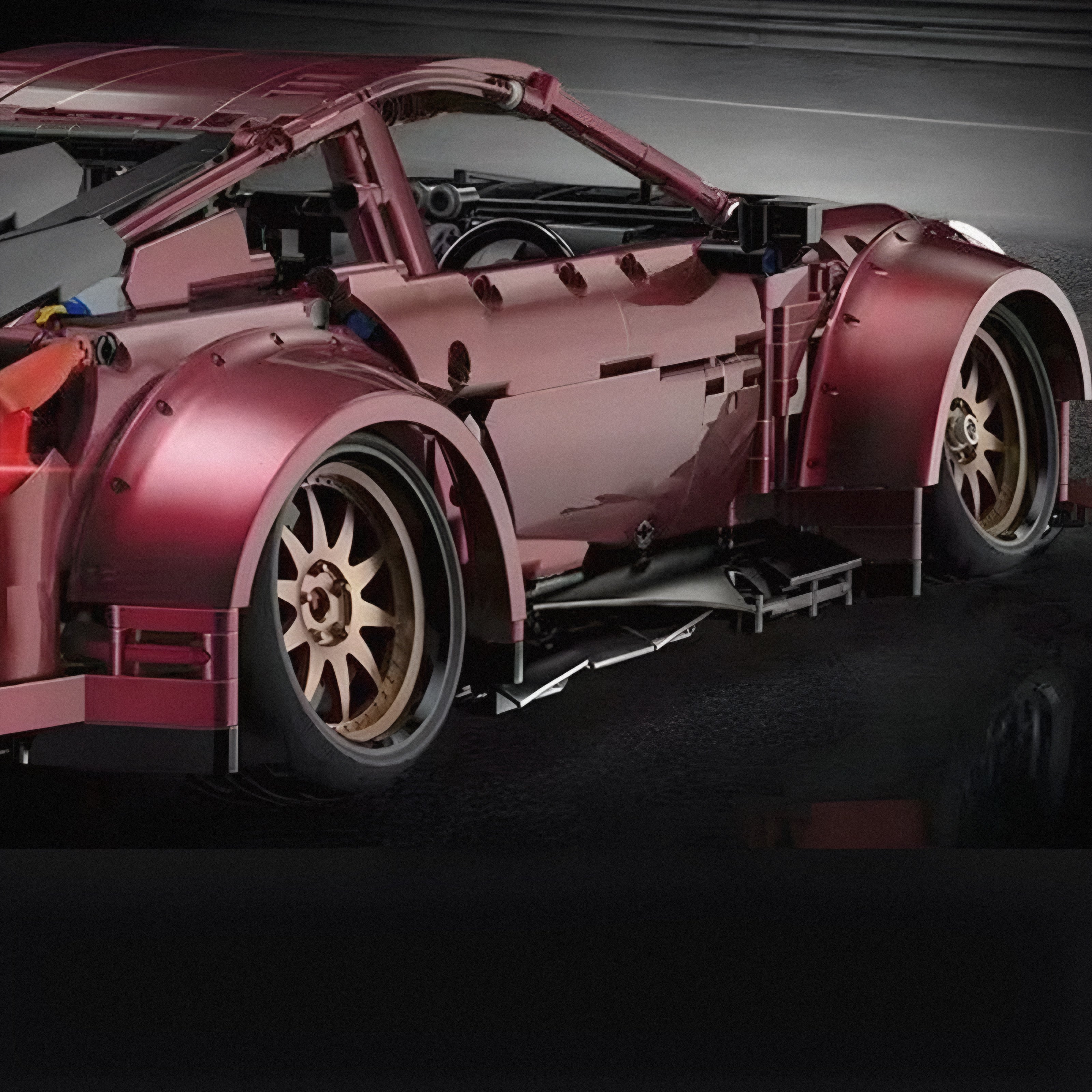 Legendary Nissan 350Z Limited Edition Wide-Body Low-Slung Supercar(2338 Pcs)