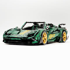 1:8 The Ultimate Ferrari F8XX Convertible, Mirror Venom Green Custom Edition (3781 PCS)