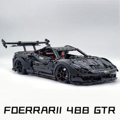 1:8 The Ultimate Ferrari 488 Supercar, GTR-style widebody kit and large rear wing (3237 PCS)