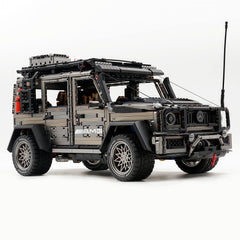 1: 8 Mercedes Benz G 500, Ultimate Maneuver Control Off-Road | Electroplating Gun Gray Custom Edition(3914 Pcs)