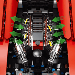 1:8 The Ultimate Ferrari F8 Convertible (3781 PCS)