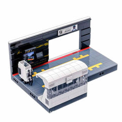 APX GP F1 Pit Lane Gate 9 | Includes a Complete Set of Stickers (422Pcs)