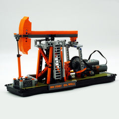 Motorized Oil Well Rig Set | Industrial Pumpjack Mining Machine (840+ PCS)
