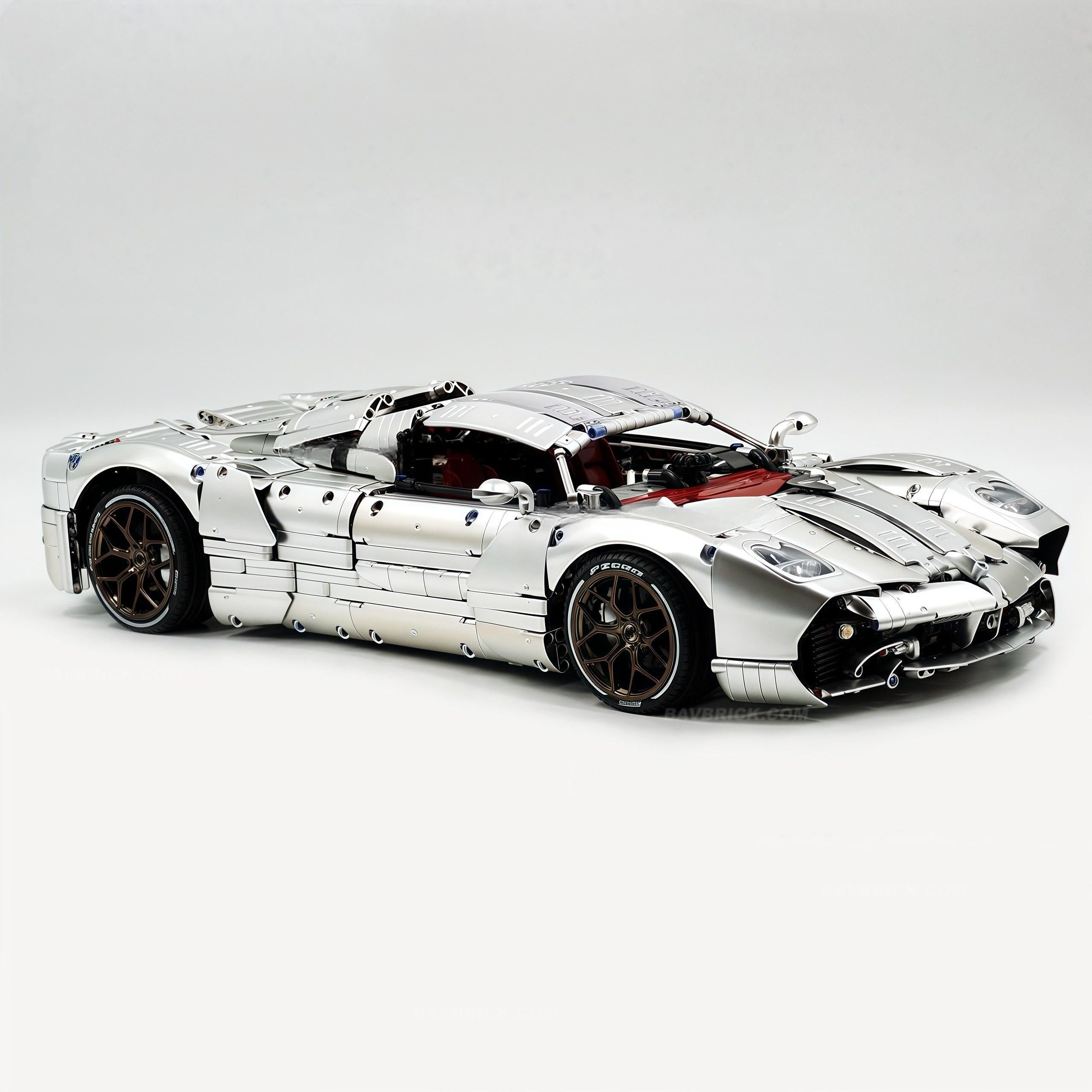 1:8 Pagani Utopia | Sliver Masterpiece | 3428+ PCS