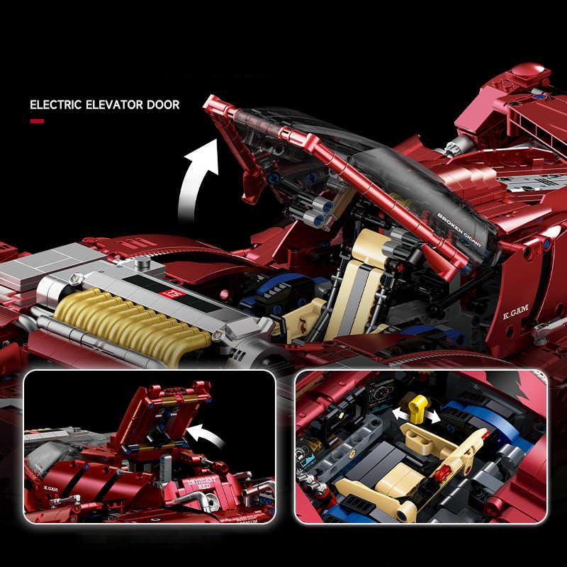 1:8 Brocken Gigant, Removable Motorized Tusks, Motorized Door(3928 PCS)