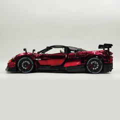 1: 8 Pagani Huayra BC Mirror Electroplating Customized Ultimate Edition (4708 Pcs)