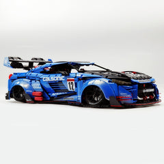 1:8 Nissan GT-R R35 Widebody Blue-plated custom Edition | Electroplated Beast | 3939+ PCS