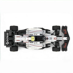 Oracle Red Bull Racing RB21 F1 Car | Includes a Complete Set of White Champion Stickers| 293PCS